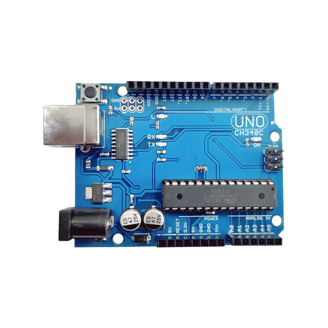 Arduino UNO R3 Clone CH340C – Compatible Development Board for Arduino Arduino UNO R3 Clone CH340C – Compatible Development Board for Arduino